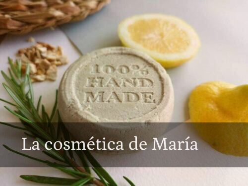 Todos los productos de la cosmética de María se elaboran con ingredientes 100% naturales y a mano. Sin procesos químicos ni ingredientes derivados del petróleo. Además utilizamos concentraciones muy altas de esencias y especias para conseguir un producto de gran calidad y de increíbles resultados.
