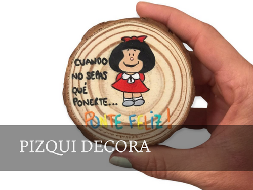 DECORA TU VIDA, REGALA ALEGRI?A. Cositas pintadas a mano.

Mi artesanía se basa en macetas, abanicos, mesitas de madera e imanes pintados a mano. 

Puedes ver mis productos en mi cuenta de Instagram.
